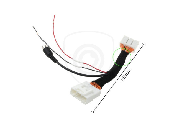 Adapter do kamery cofania do Mazda 3 Hatchback 2013 - 2018