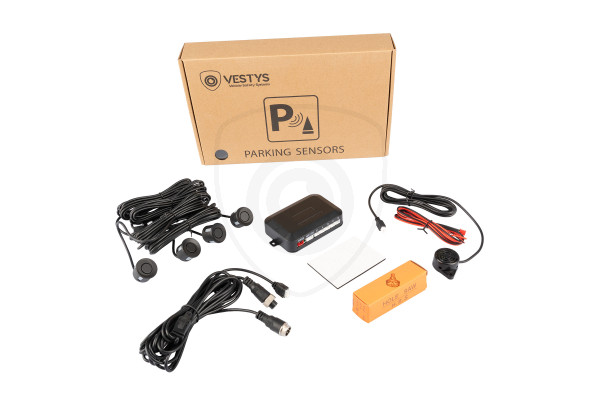 Czujniki parkowania z podłączeniem do kamery cofania