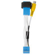 Kabel do podłączenia kamery cofania z monitorem VW, Škoda, Seat