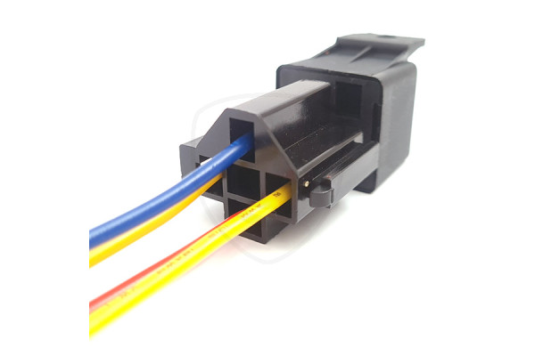 Przekaźnik 12V 40A 4-pinowy z podstawką do kamery cofania