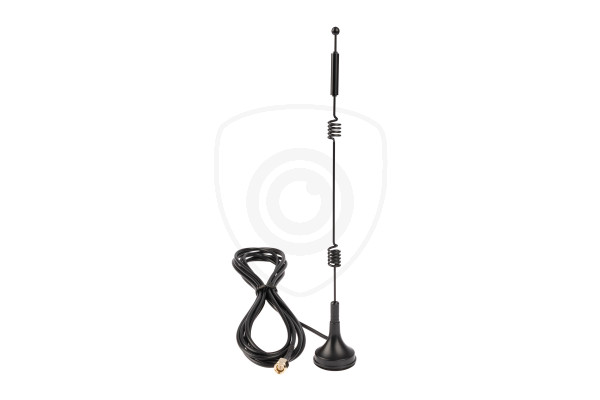 Antena do bezprzewodowych kamer cofania ze złączem SMA, przewodem 3 m, 190 mm
