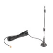 Antena do bezprzewodowych kamer cofania z magnetycznym uchwytem, złączem SMA i kablem 2,9 m