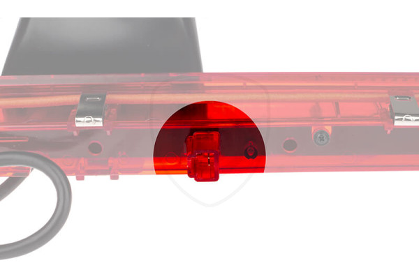 Kamera cofania Ford Transit w światle stopu