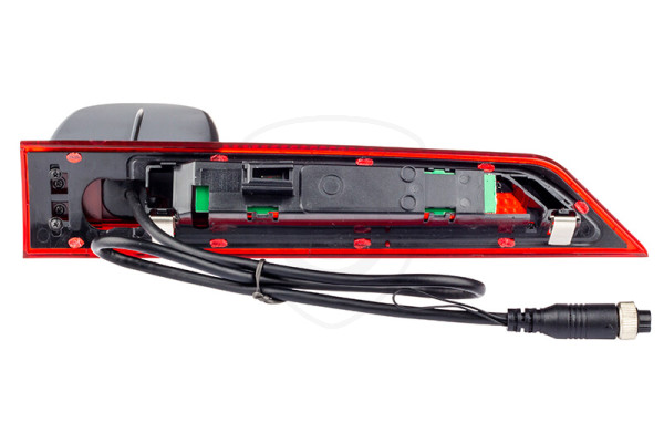 Kamera cofania Ford Transit Custom w dzielonym światle stopu