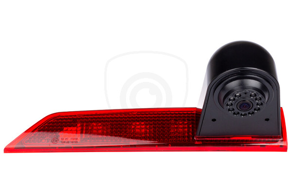 Kamera cofania Ford Transit Custom w dzielonym światle stopu