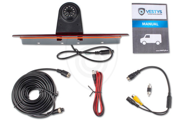 Kamera cofania VW Crafter w światle stopu