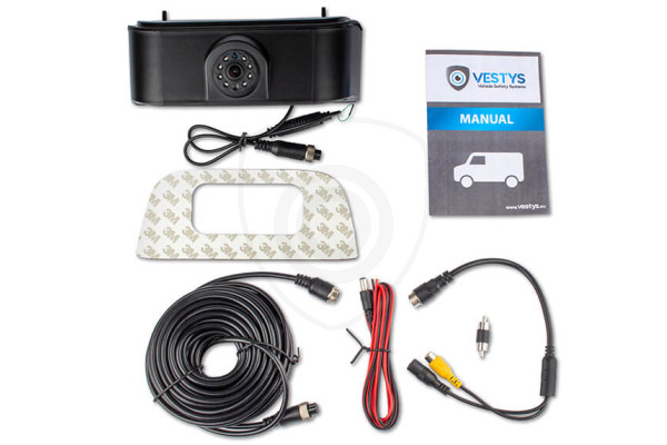 Kamera cofania Nissan NV200 w świetle stop