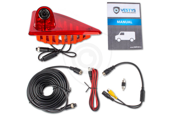 Kamera cofania Nissan NV400 w światle stop