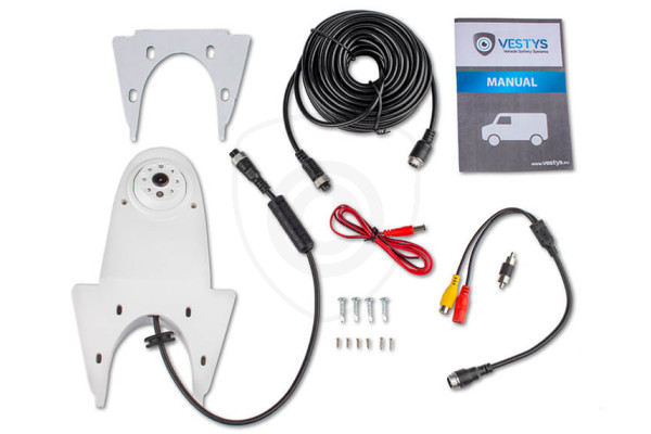 Uniwersalna kamera cofania do dostawczych, kamperów i minibusów