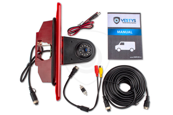 Kamera cofania Fiat Scudo w trzecim świetle stop