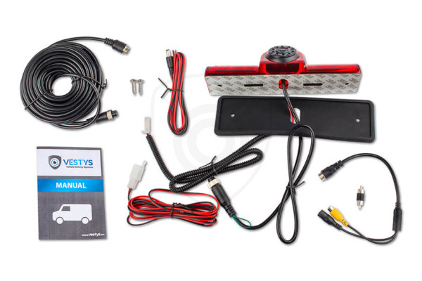 kamera cofania – zawartość opakowania