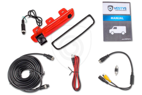 Kamera cofania do Dacia Dokker w światle hamowania