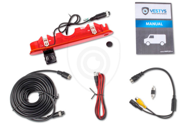 Kamera cofania do Renault Kangoo Van w świetle stopu