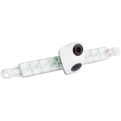 Uniwersalne światło stopu z podwójną kamerą cofania