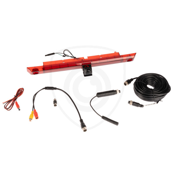 zawartość zestawu kamera cofania Nissan Interstar