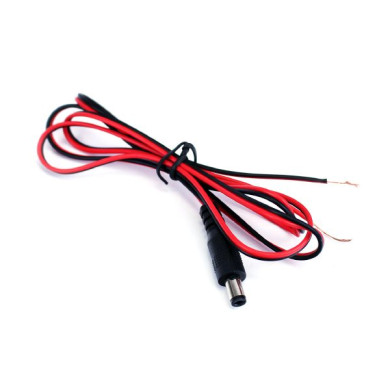 Kabel zasilający 1 m z wtykiem DC