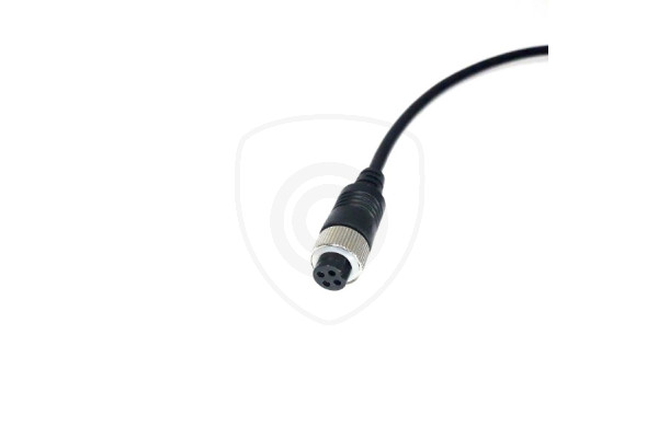 Redukcja 4-PIN żeński / 2x RCA żeński + zasilanie żeński