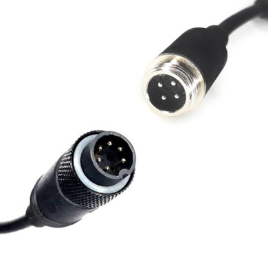 Redukcja 6-PIN męski / 4-PIN męski