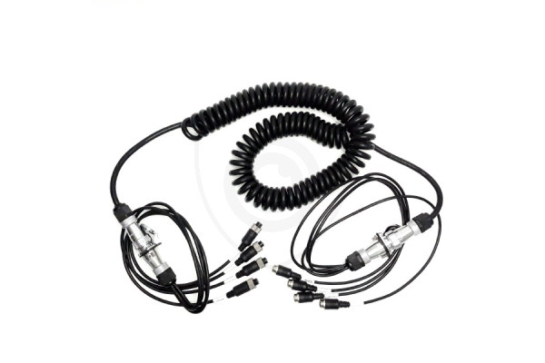 Elastyczny adapter 4-PIN do połączenia kamer z przyczepą lub naczepą