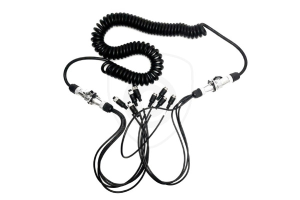 Elastyczny adapter 4-PIN do połączenia kamer z przyczepą lub naczepą