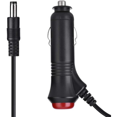 Kabel zasilający 3 m z wtykiem DC z gniazda zapalniczki samochodowej