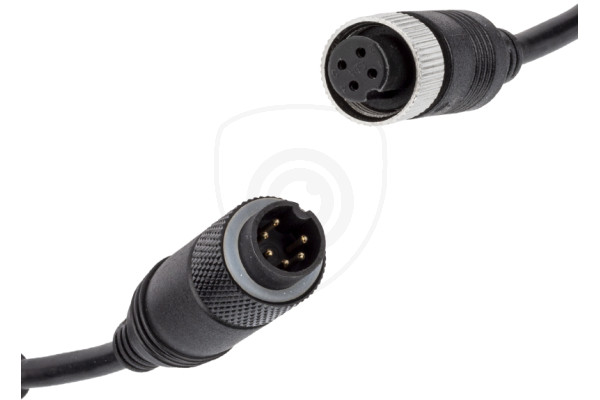 Redukcja 6-PIN męski / 4-PIN żeński