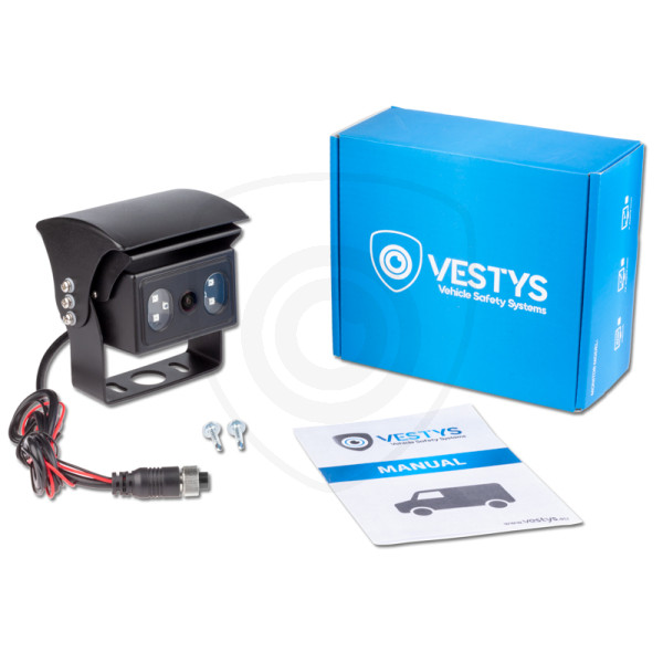 zawartość zestawu kamery vestys w-hide