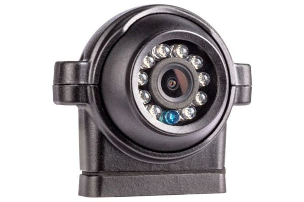 Kamera VESTYS ROUND do monitorowania martwego pola dla ciężarówek, tirów, traktorów, kombajnów – z uchwytem na okrągły drążek