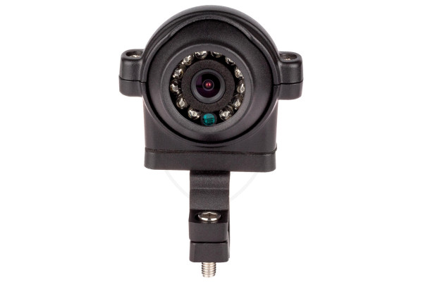 Kamera VESTYS ROUND do monitorowania martwego pola dla ciężarówek, tirów, traktorów, kombajnów – z uchwytem na okrągły drążek