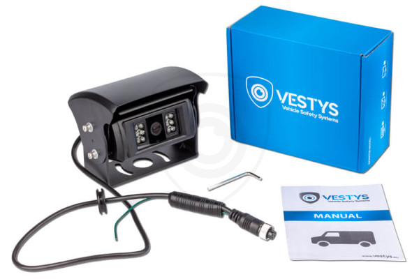 Kamera cofania VESTYS HIDE z automatycznie zamykaną osłoną