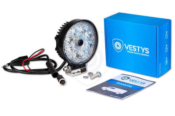 Światło robocze z kamerą VESTYS WORK