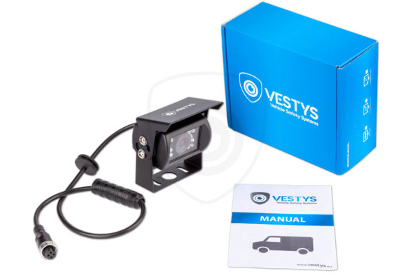 Kamera cofania VESTYS CLASSIC do ciężarówek, pojazdów użytkowych, ciągników, kombajnów i dostawczych
