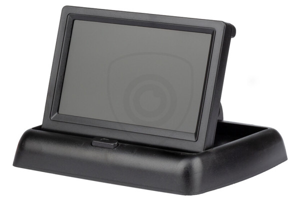 Składany monitor samochodowy 4.3″ do kamer cofania