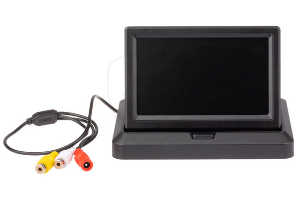 Składany monitor do samochodu o przekątnej 5 cali