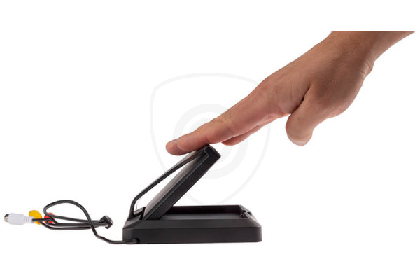 Składany monitor do samochodu o przekątnej 5 cali