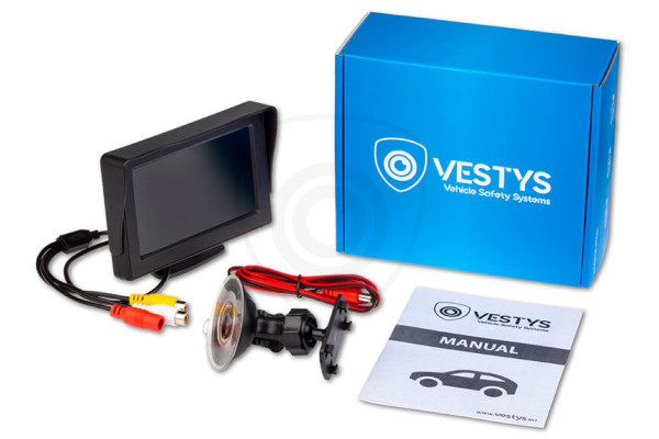 Monitor 4,3″ do samochodu