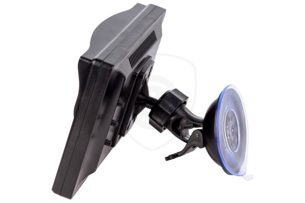 Stojakowy monitor 5″ do auta do podłączenia kamery cofania i odtwarzacza wideo