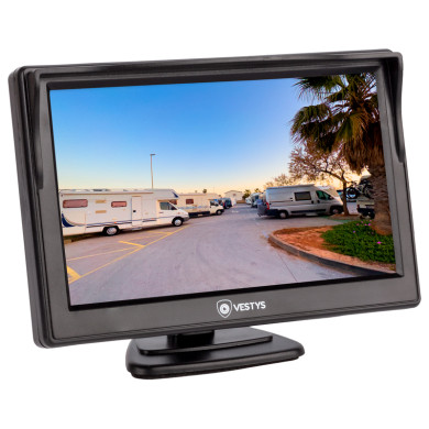 Monitor stojakowy do auta 5″