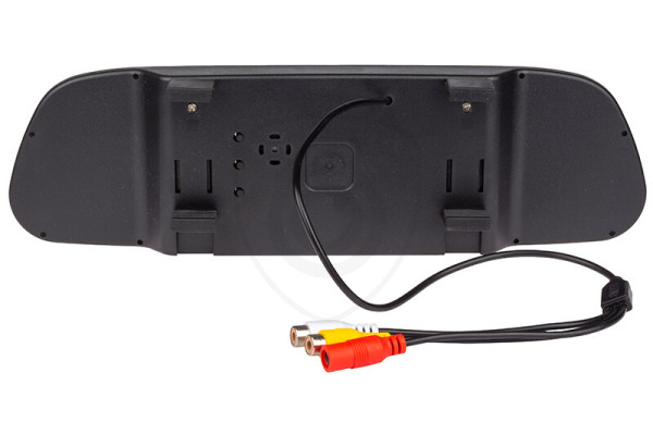 Monitor samochodowy w lusterku wstecznym 5″ do kamery cofania i przedniej kamery