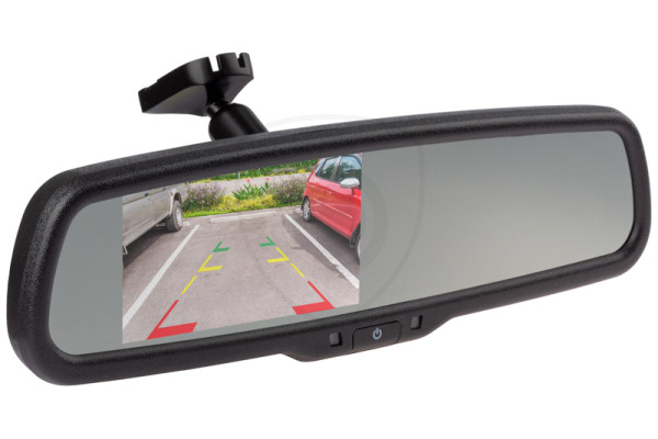 Oryginalne lusterko wsteczne z monitorem LCD 4,3″