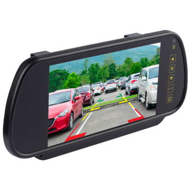 Monitor na lusterko wsteczne 7″