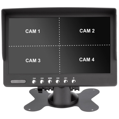Monitor stojący 7″ – QUAD