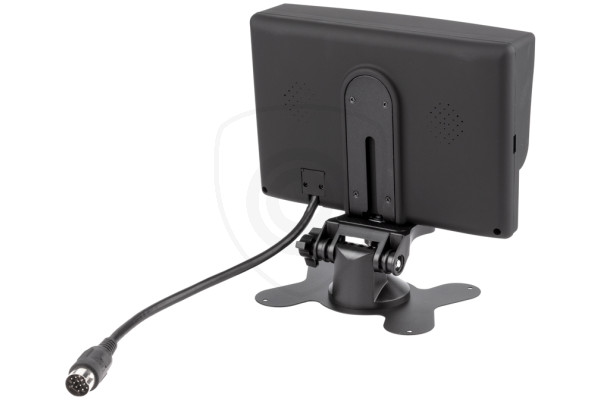 7″ stojakowy monitor do samochodu do wyświetlania 4 kamer