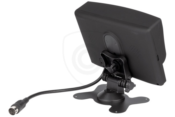 7″ stojakowy monitor do samochodu do wyświetlania 4 kamer