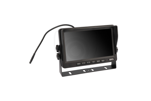 7″ stojakowy monitor do auta do podłączenia kamery cofania i odtwarzacza wideo AHD