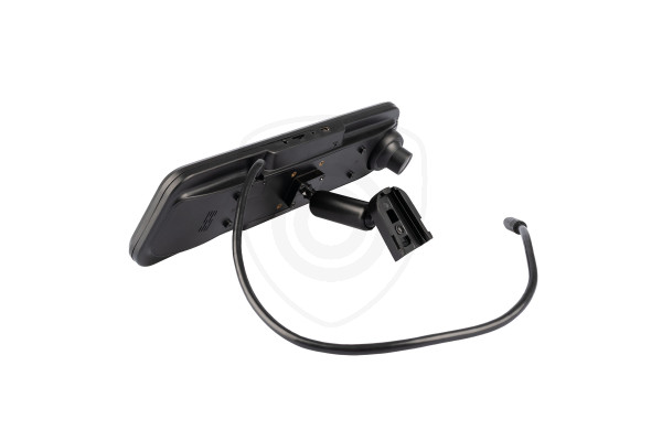 Dotykowy monitor w lusterku wstecznym 9,66" z kamerą przednią