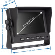 Monitor do pojazdów użytkowych VESTYS AHD 5″