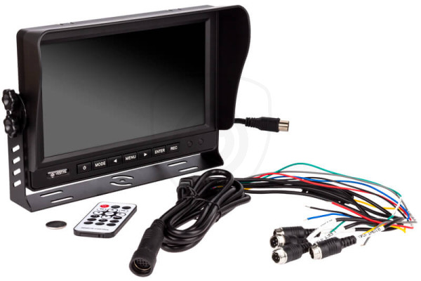 Monitor do pojazdów użytkowych VESTYS AHD 9″ Quad