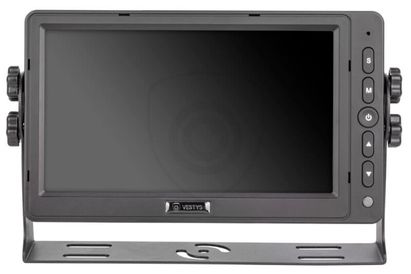 Monitor do pojazdów użytkowych VESTYS AHD 7″ Quad