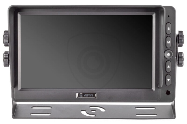 Monitor do pojazdów użytkowych VESTYS AHD 7″ Quad
